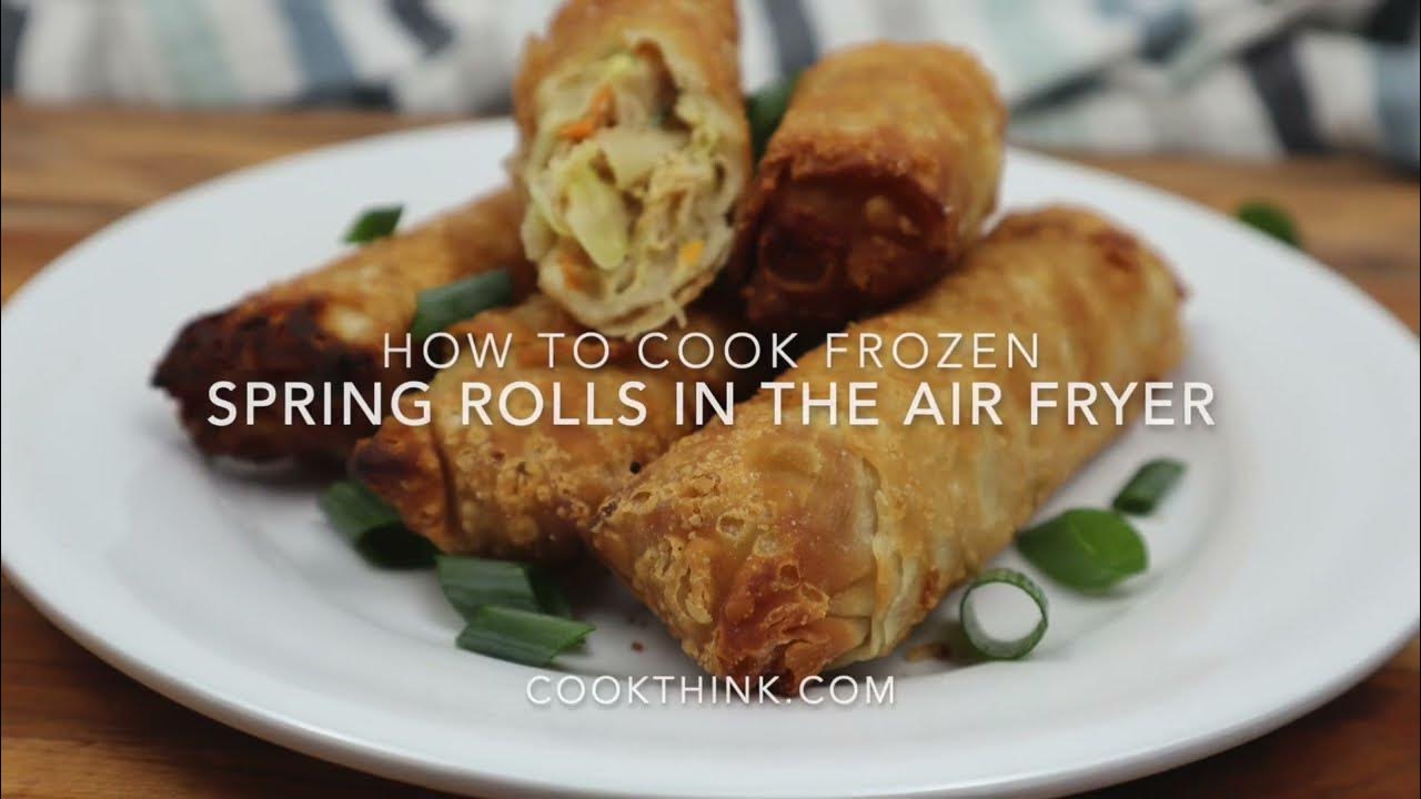 How To Cook Frozen Spring Rolls In Air Fryer YouTube
