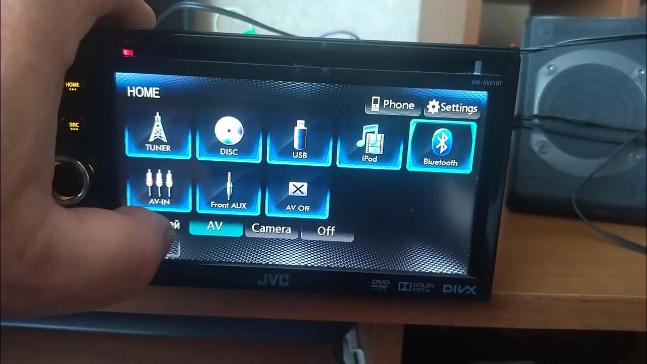 JVC KW AV61BT YouTube