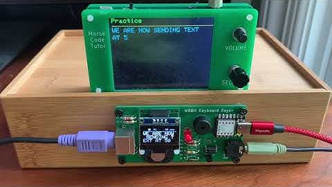 W8BH Keyboard Keyer demo