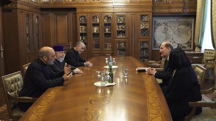 Ամենայն Հայոց Կաթողիկոսն ընդունել է գերմանացի պատմաբան Միքայել Հեզեմանին