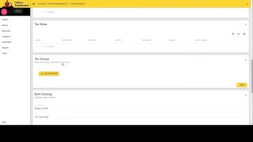 Spark OLO Bank Settings