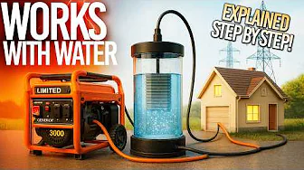 🚀 THE FORBIDDEN WATER ENGINE EXISTS! Infinite Energy Generator