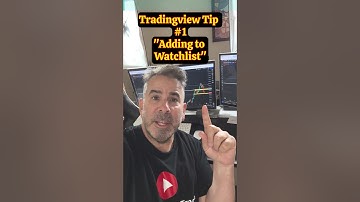 An EASY Tradingview Tip I How to Add a Symbol to Your Watchlist