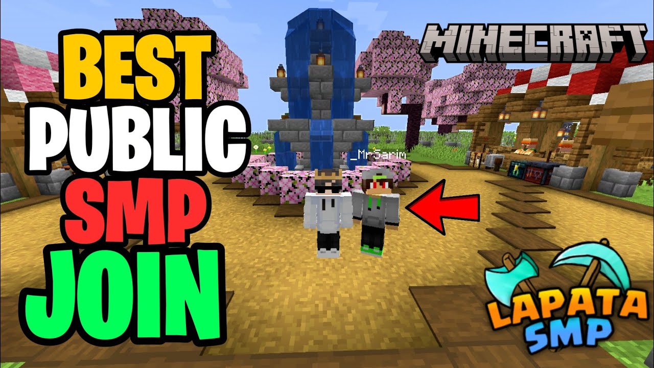 Join Best Survival Public Smp Server For Minecraft 🎉 | Java + PE | 24/7 ...