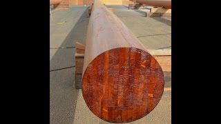 Stepping the Mizzen Mast on Lumber Schooner CA Thayer