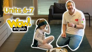 Wow English Yellow | English with Steve and Maggie | Units 6-7 | Wattsenglish