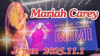 Mariah Carey concert 2025 Japan Christmas マライヤ キャリー ライブ