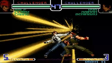 Ralf Galactica Phantom vs Kyo Moves | KOF 2002 Magic Plus II