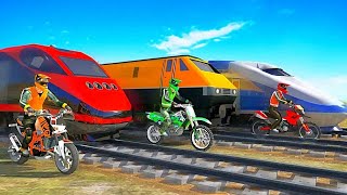 Bike Vs Train – Top Speed Train Race #2 screenshot 5