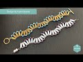 Ocean Waves Bracelet Tutorial | Beaded Jewelry | Ladder Stitch | Toho Bugles Czech Fire Polish Beads