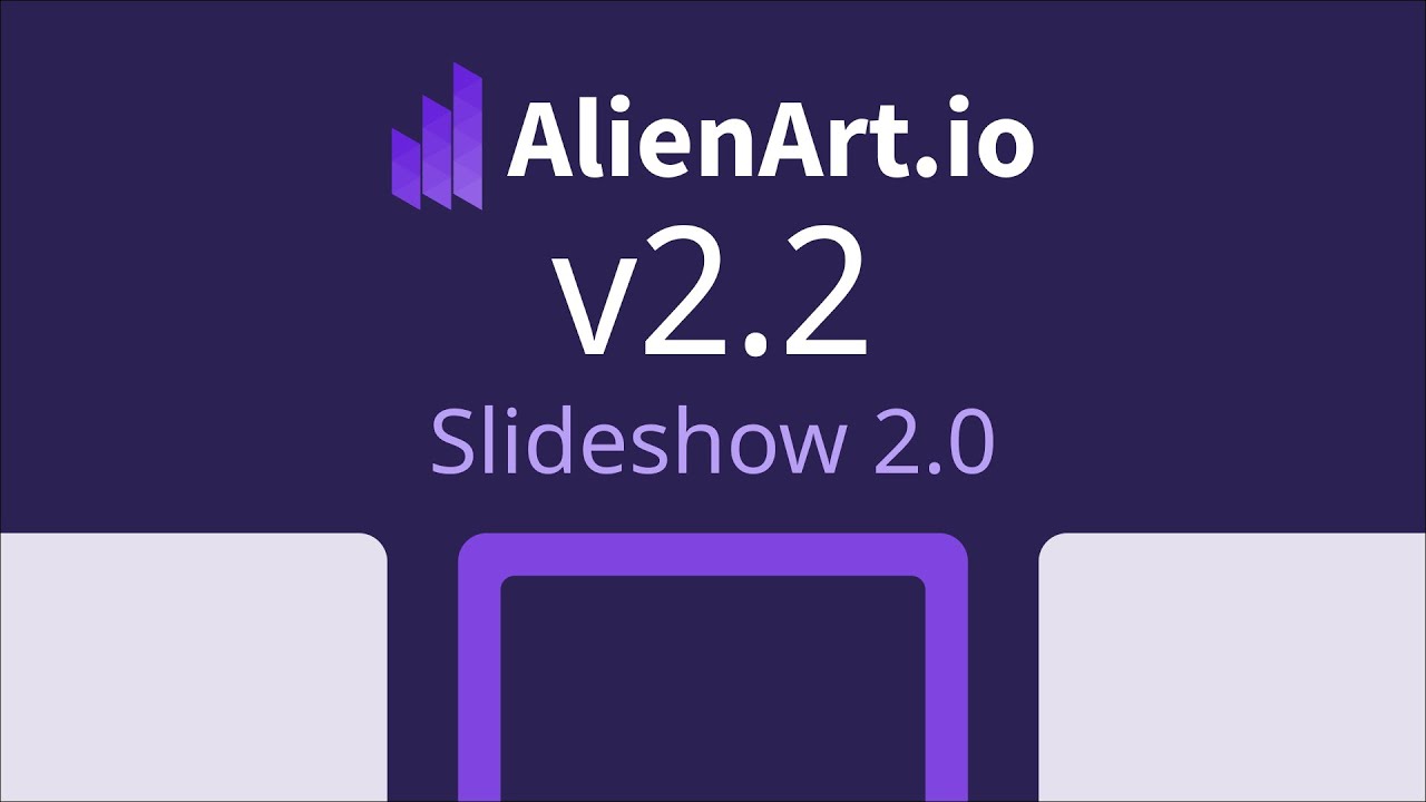 Alien Art Charts Update - The New Slideshows - Version 2.2 - YouTube