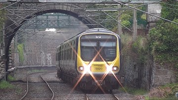 IE 29000 Class DMU Train number 29120 - Seapoint Station, Dublin