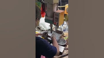 Assembly kitchen knife handle easier with technology machine