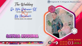 Live Stream Campursari SATRIA KUSUMA 'Wedding Nila & Hermawanto' AGS Pro AUDIO - HVS SRAGEN A2