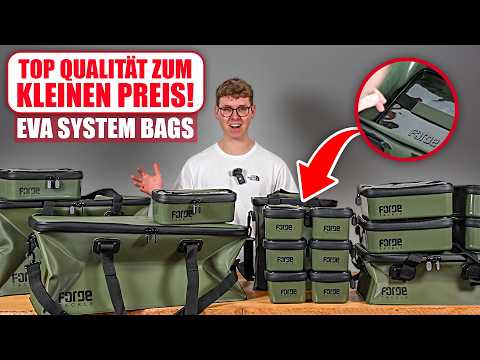 Win waterproof bags worth over €350! Forge Tackle EVA System Bags unboxed.