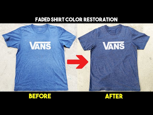 UKAY UKAY FADED TSHIRT EASY Color Restoration Tutorial using Fiber Reactive Dyes #taliatkulay class=