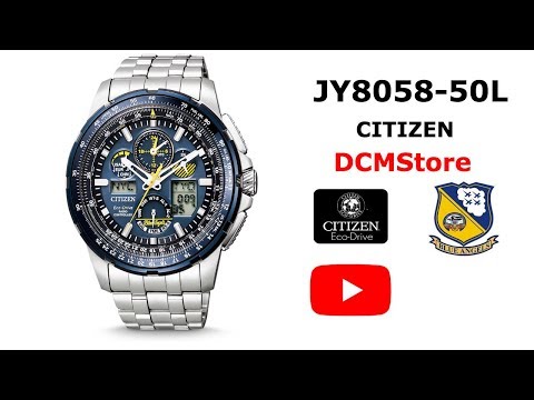 JY8058-50L Citizen Skyhawk AT Blue Angels