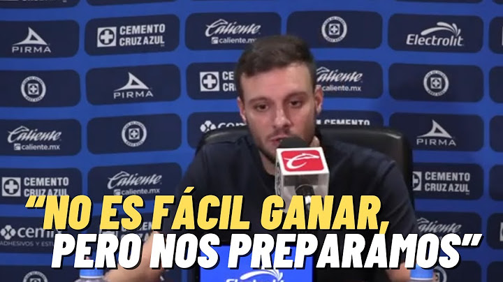 CRUZ AZUL 4 AMÉRICA 1 MARTÍN ANSELMI Conferencia Post Partido