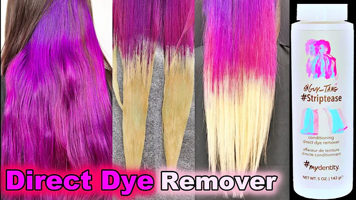 Direct Dye Hair Color Remover #Striptease