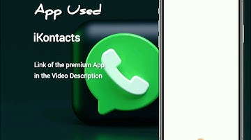 How to Save WhatsApp contacts Automatically | Time Saving Hack!!! (2023)