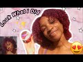 I tried RED HAIR WAX on my CURLY HAIR again | itxshawna