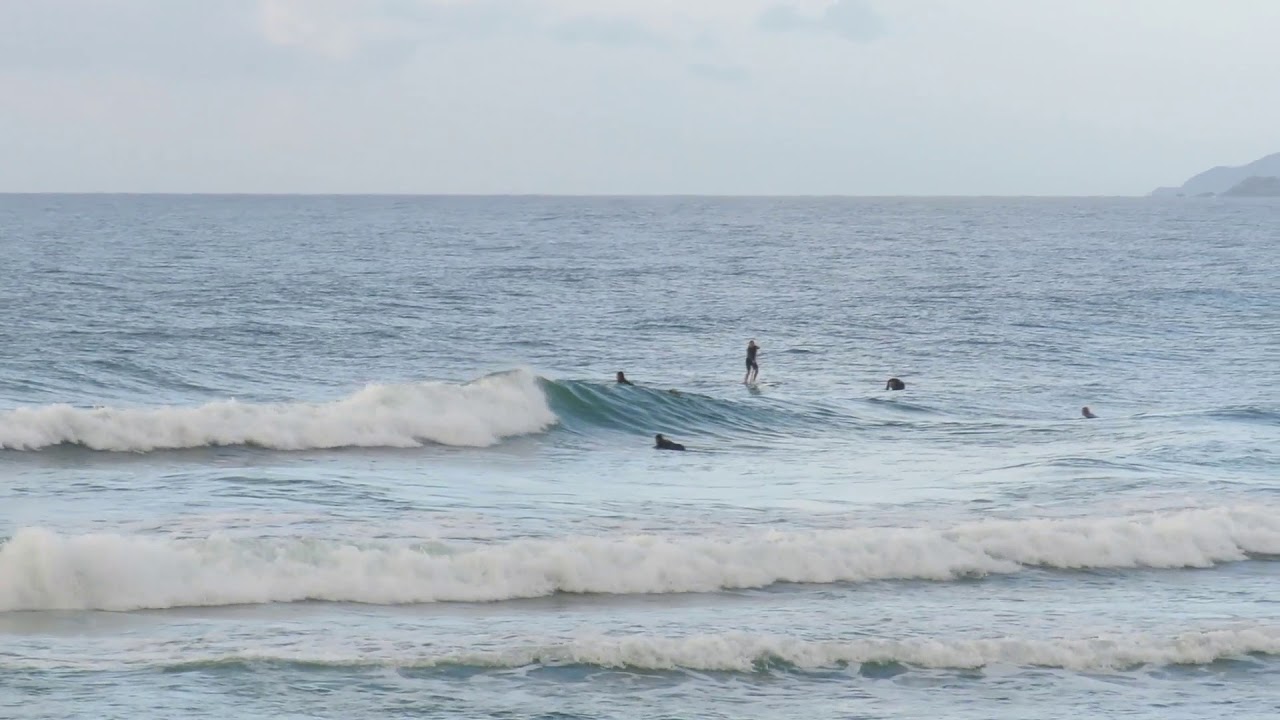Praia de Joaquina 3 Dezembro 2017 - 7:15 horas - In Paradise