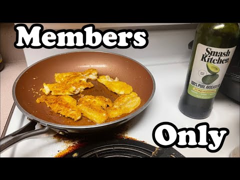 Cooking crispy fish for my famous uncle Joe