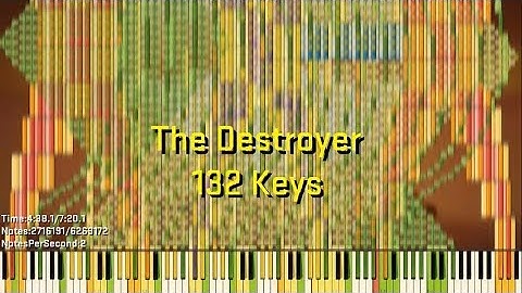 [Black MIDI] Synthesia - The Destroyer 6.2 Million | 60 FPS