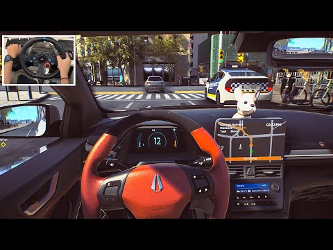 Taxi Life: A city driving simulator gameplay - Part 1 | Logitech G29