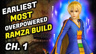 Final Fantasy Tactics Most Overpowered Early Ramza Build
