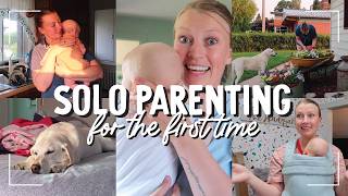 SOLO PARENTING FOR THE FIRST TIME | spend a few days with me as a first time mom with a 3 month old!