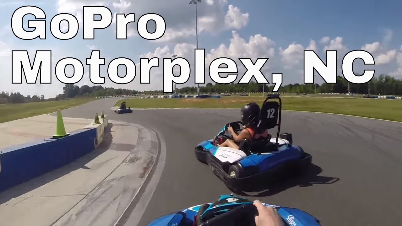 GoPro Motorplex GoKart Racing Mooresville, NC YouTube