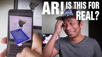 MINDBLOWING AUGMENTED REALITY AR COPY PASTE for ANDROID & IOS, is this REAL?