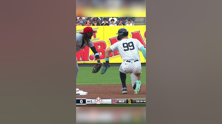 "Tag, you're it!" - Elly De La Cruz probably