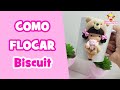 Aprenda a fazer Caneca com BISCUIT FLOCADO