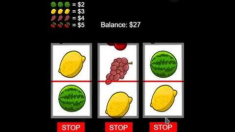 Slot Machine Game Template - First Short | #gdevelop #shorts #gamedev