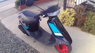 HONDA DIO AF18 1990 (Restauración de moto scooter) PUNTA ARENAS - CHILE