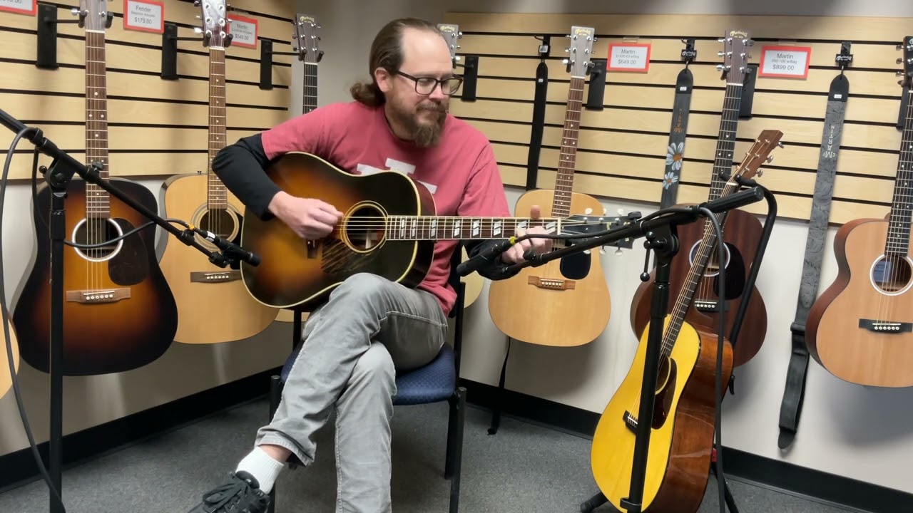 Used 2021 Gibson 1942 Banner Southern Jumbo