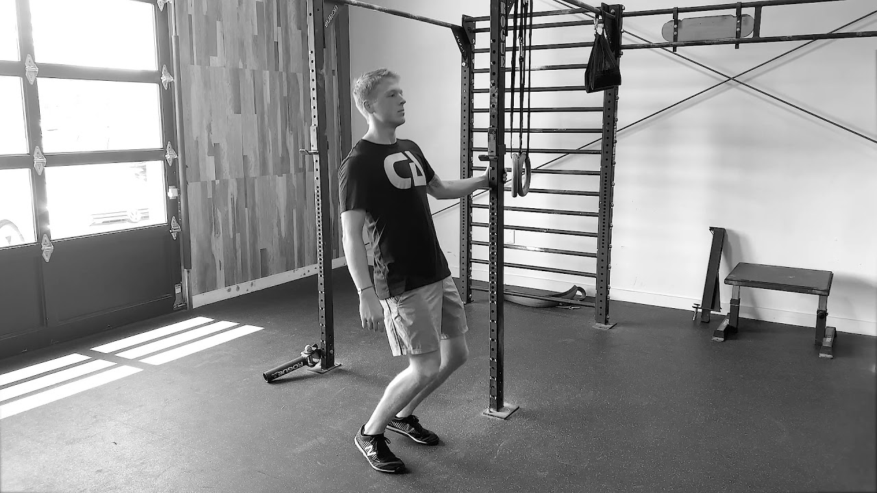 Assisted Sissy Squat - YouTube