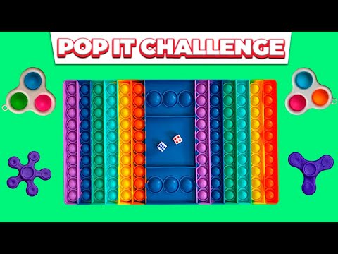 POP IT CHALLENGE - Tik Tok POP IT FIDGET GAME