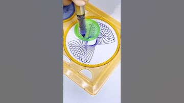 How many rotations did the pen make in total? #spirograph #shorts #art #2025