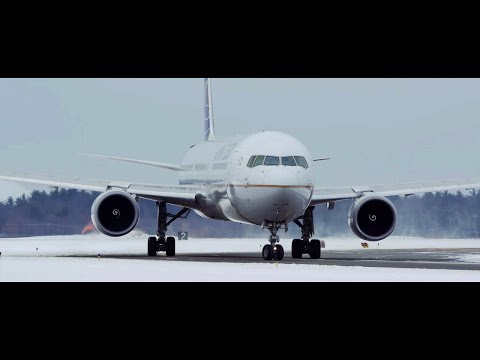United B767-400 Charter Flight Manchester MHT