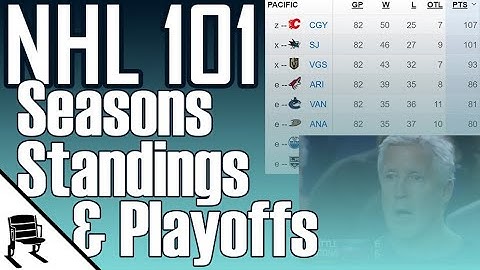 How Seasons, Standings and Playoffs work in the NHL | NHL 101