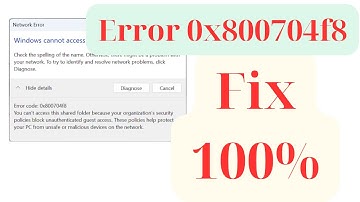 How To Fix Error 0x800704f8 on Window 11 24H2
