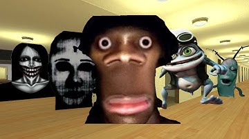 POV HI MY NAME IS AUUGHH CRAZY FROG SELENE DALGADO AND ALL NEXTBOT #garrysmod100k  #Nextbots