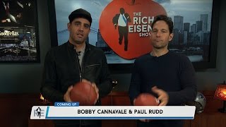 Actors Paul Rudd \& Bobby Cannavale Joins The RE Show in Studio - 5\/9\/17