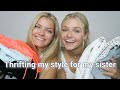 Thrifting my style for my sister challenge - Pinterest Inspired Outfits