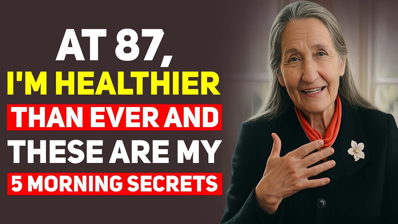 I'm 87 and Live Alone - These 5 Morning Habits Keep Me Healthier Than People Half My Age!