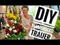 BLUMENGESTECK SELBER MACHEN : Floristik-Anleitung Trauergesteck DIY Deko-Idee Grabgesteck