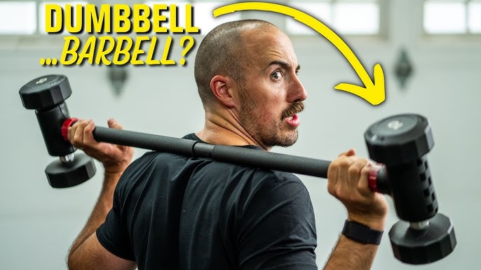 Dumbbell Converter By SEWD - Turn Dumbbells Into Barbell Set